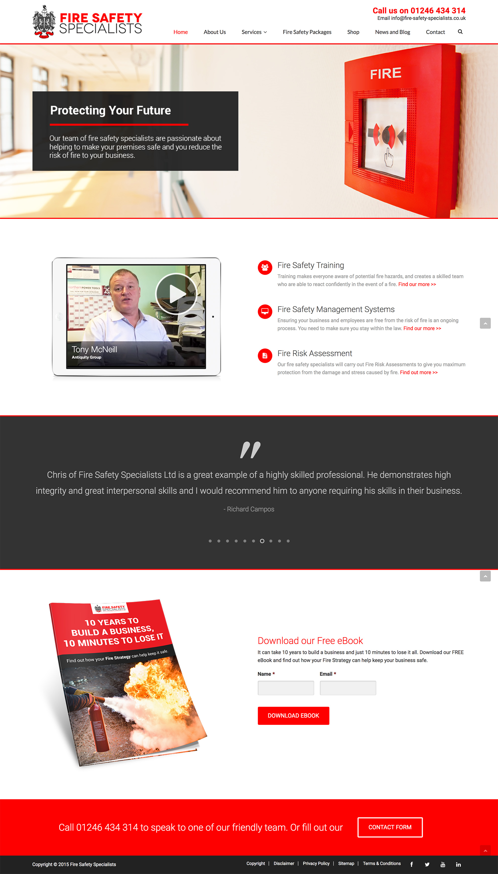 Fire Safety Specialists Mark Radford Design